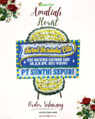 Papan Bunga Duka di Gunungmalang