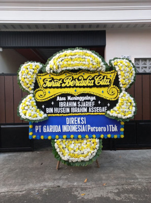 Papan Bunga Duka di Gunungmalang