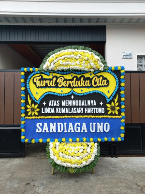 Papan Bunga Duka di Gunungmalang